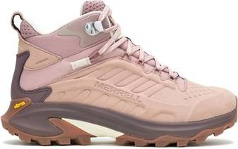 Merrell moab 2 mid Merrell Moab Speed 2 Mid Waterproof Sneakers - Rosa