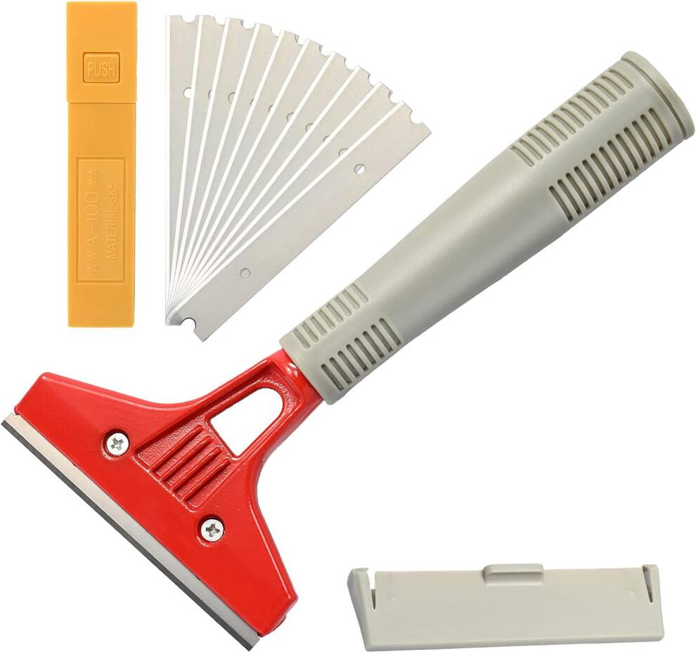Ergonomically Designed Razor Blade Scraper Paint Scraper
