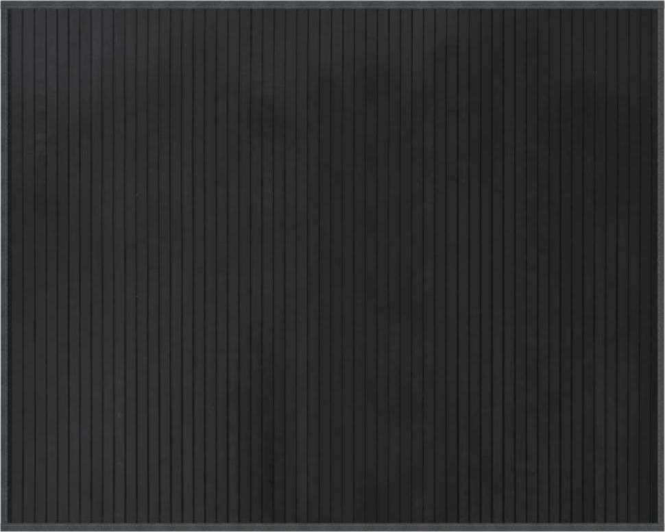 Berkfield Home Rug Rectangular 80x100 cm Bamboo Medium Grey