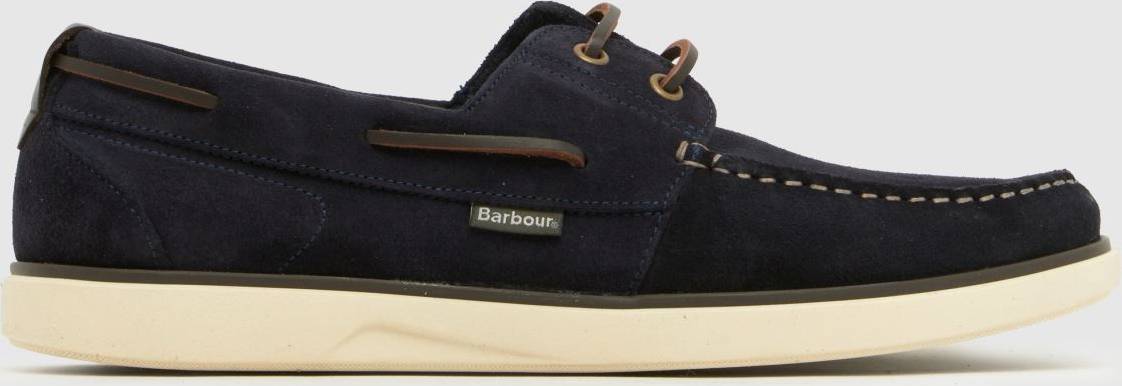 Barbour Rothley Boat Shoes - Navy