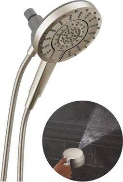 Delta shower head Delta In2ition ProClean 5-Spray Wall Mount Shower Head