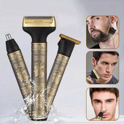 3-In-1 Professional Men's Grooming Kit