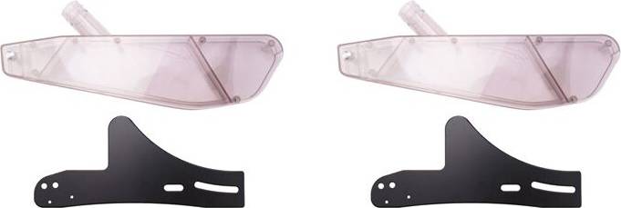 Torribaly 2-Pack Protective Covers for 10-Inch Table Saws - Transparent