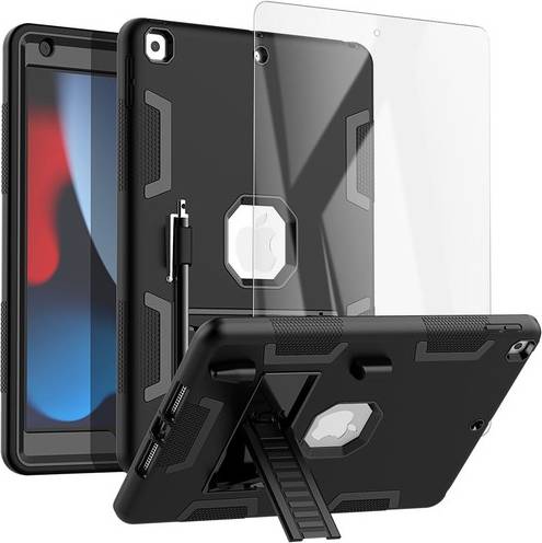 AICase Ipad 9th 8th 7th Gen 10.2 Inch Case Rugged Stand