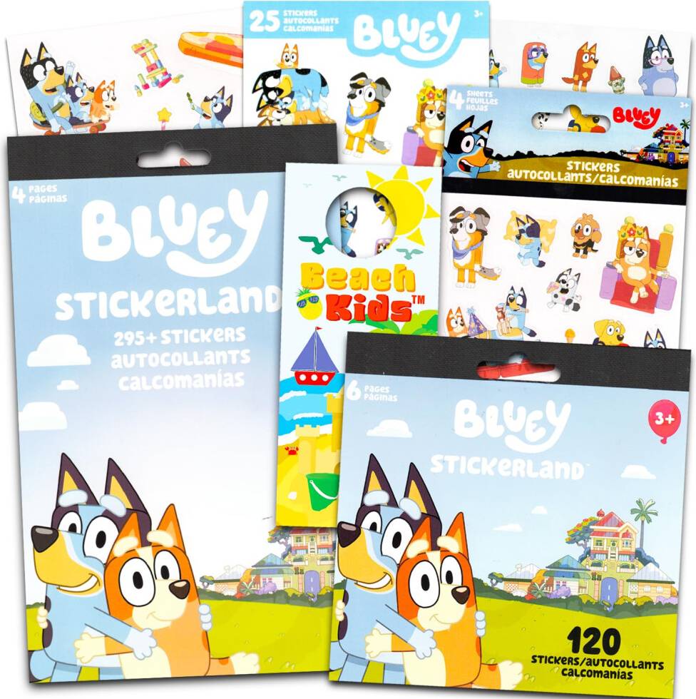 Bluey Ultimate Sticker Set Mega Bundle