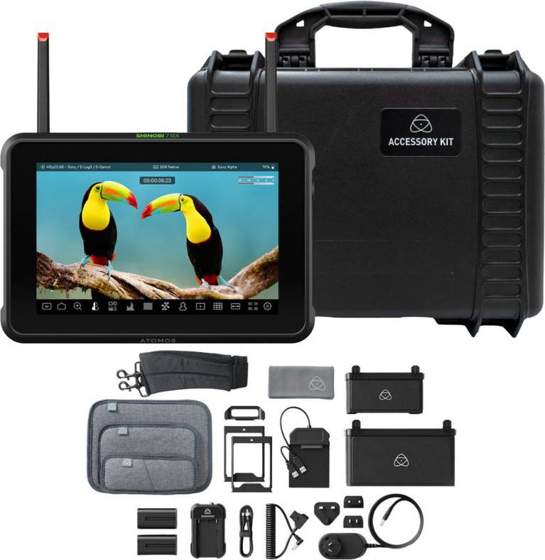 Atomos Shinobi 7 RX 7-Inch HDR Monitor Bundle