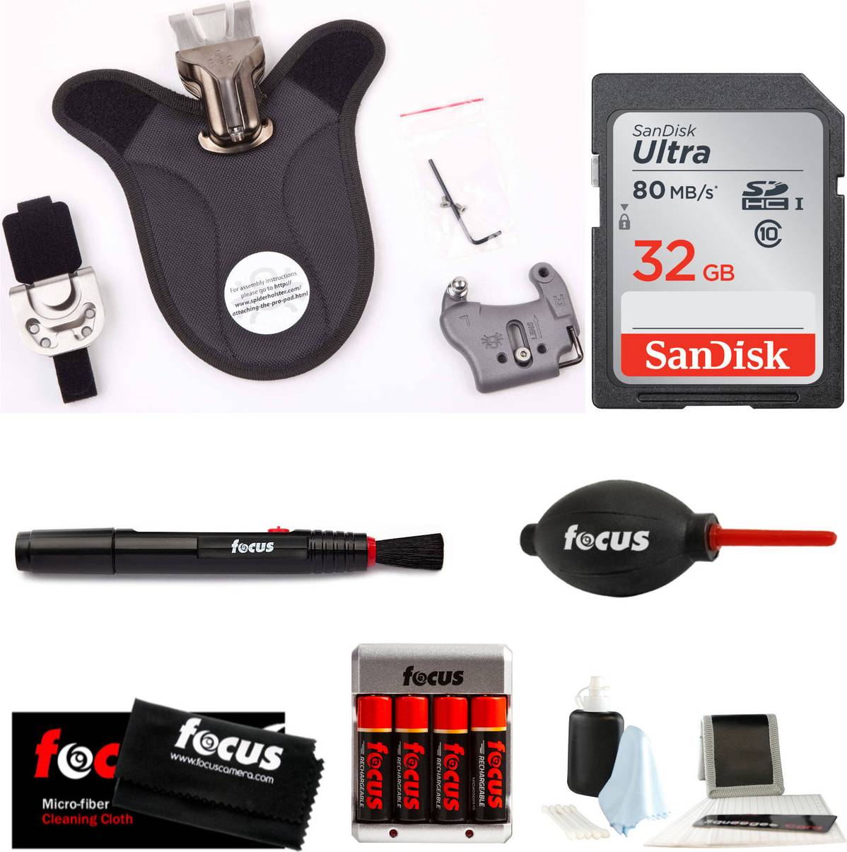 SPIDER HOLSTER Pro 1-2 Camera Adapter Kit