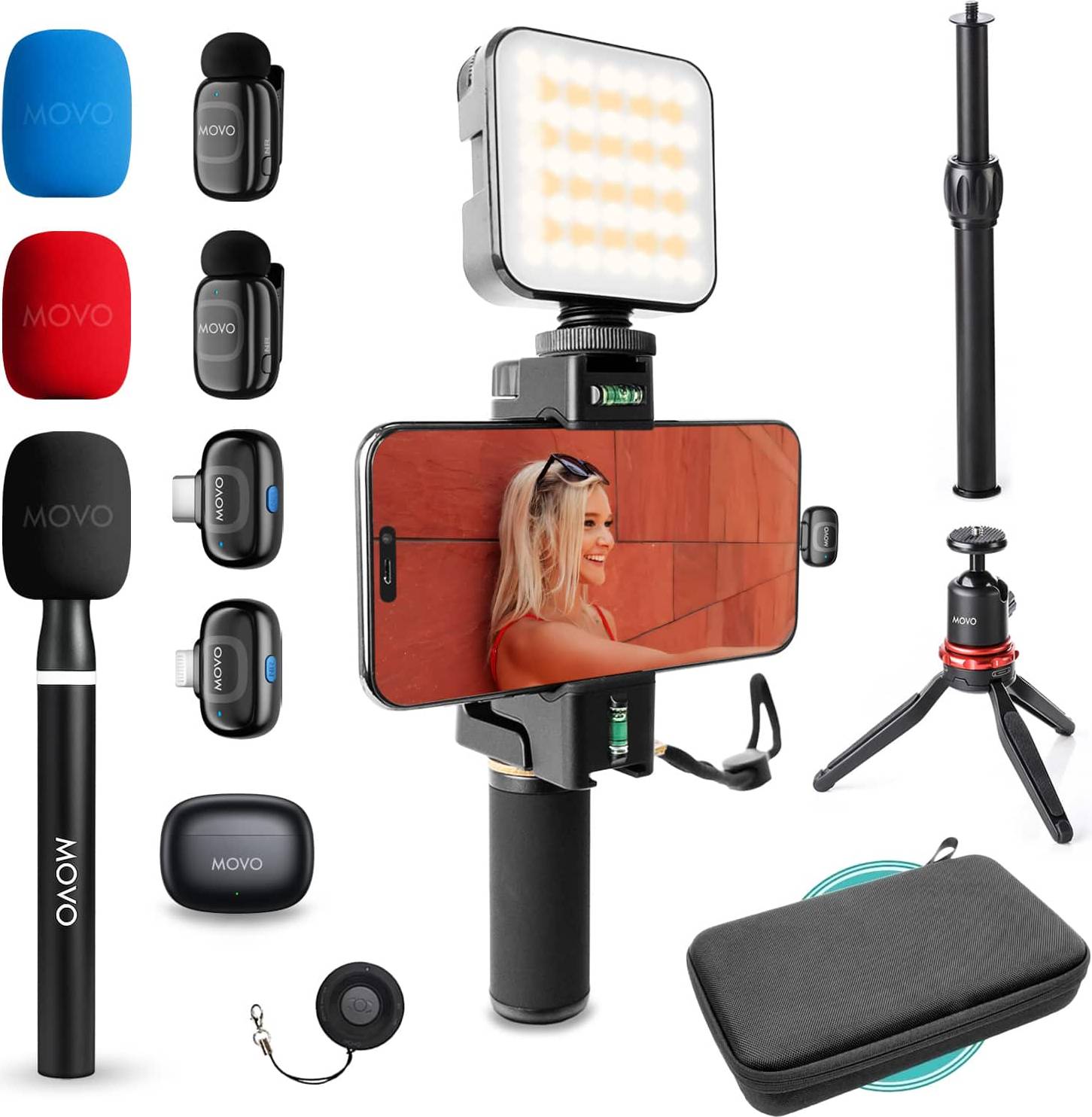 Iphone tripod Movo Ivlogger-Pro Wireless Vlogging Kit
