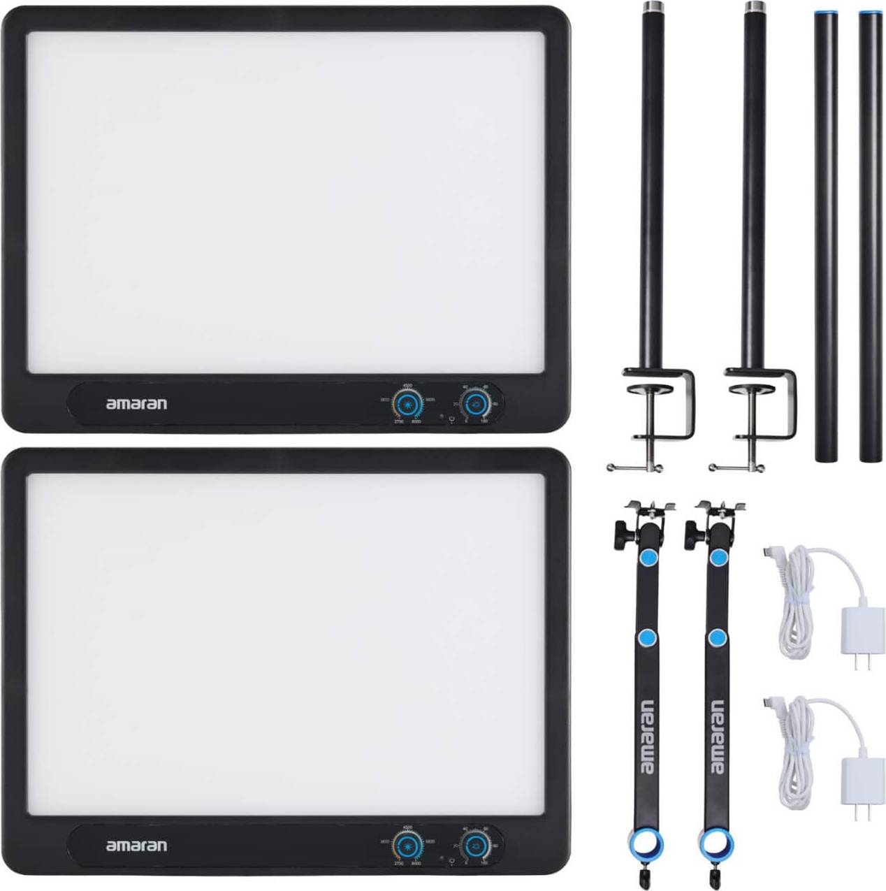 Verge Edge-Lit LED Panel Light 2-Pack
