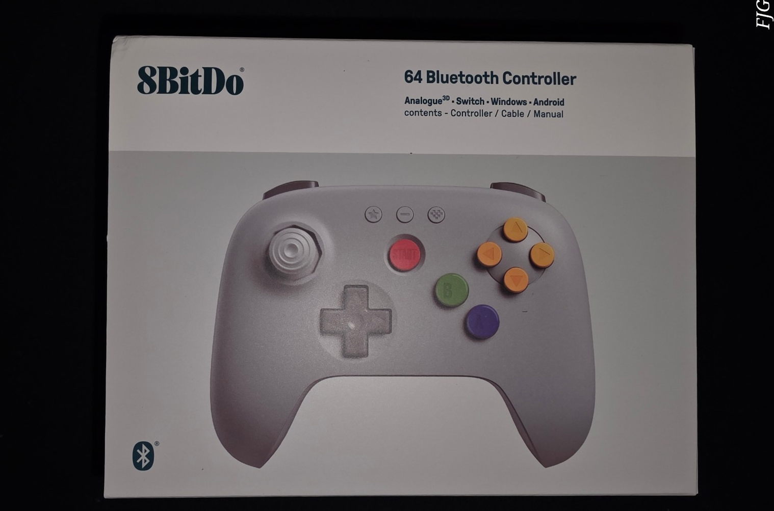 8bitdo controller 8Bitdo 64 Bluetooth Controller - Grey