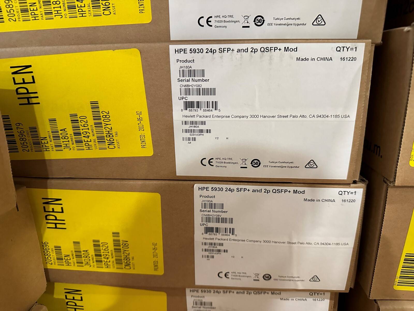 HP Networking 5930 24p SFP 2p QSFP Module