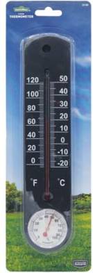 Thermometer & barometer Groundwork 9.75 In Thermometer