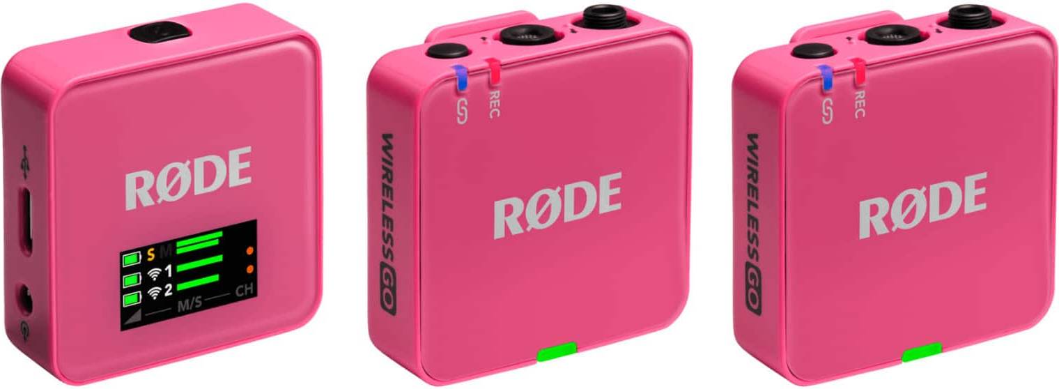 Wireless microphones RØDE Wireless Go Gen 3 Compact Microphone System