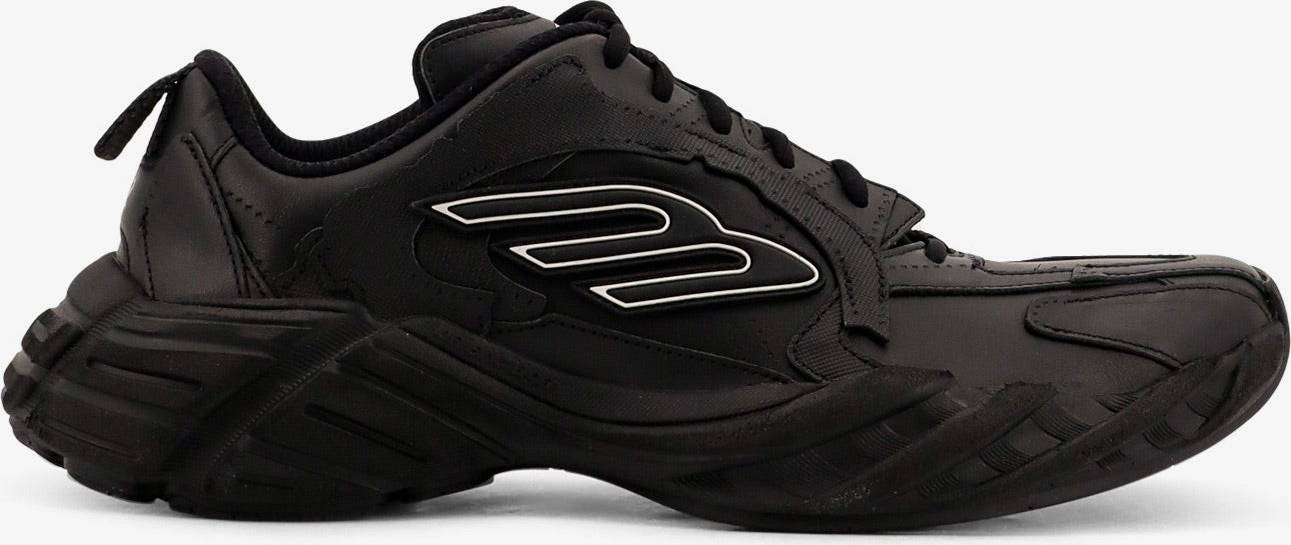 Balenciaga Ripstop Sneakers Rund Tå - Sort