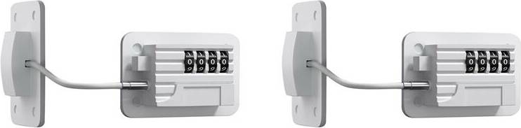 2X Fridge Lock 4-Digit Combination