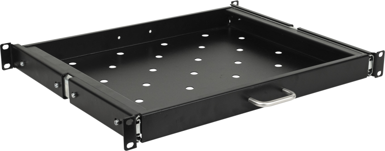 Flightcase Showgear 1U Sliding Rack Shelf Flightcase