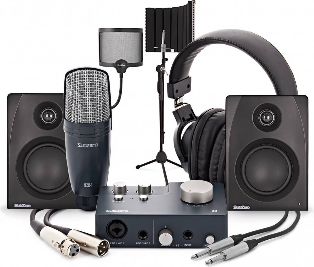 SubZero BASE-1 Complete Recording Monitoring Bundle