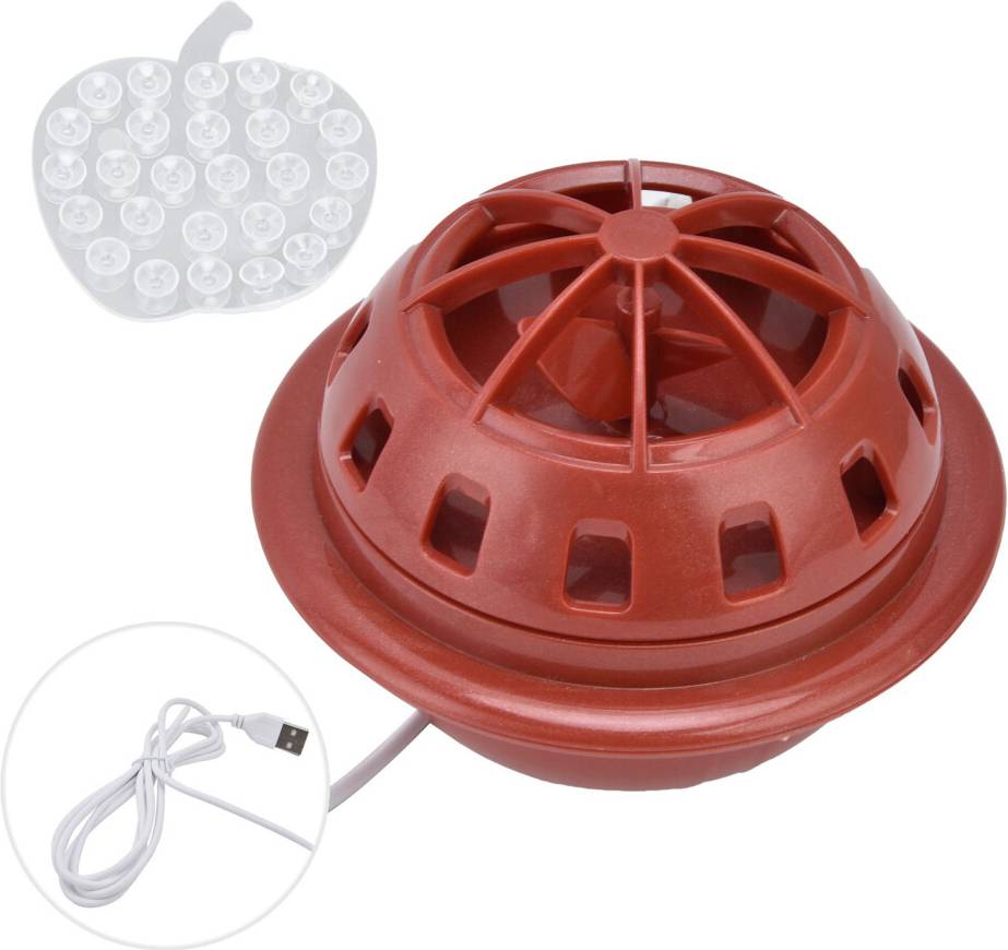 Mini Portable USB Washing Machine - Red