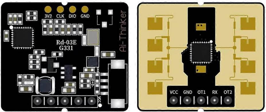 24G Body Movement Radar Sensor Module RD-03E