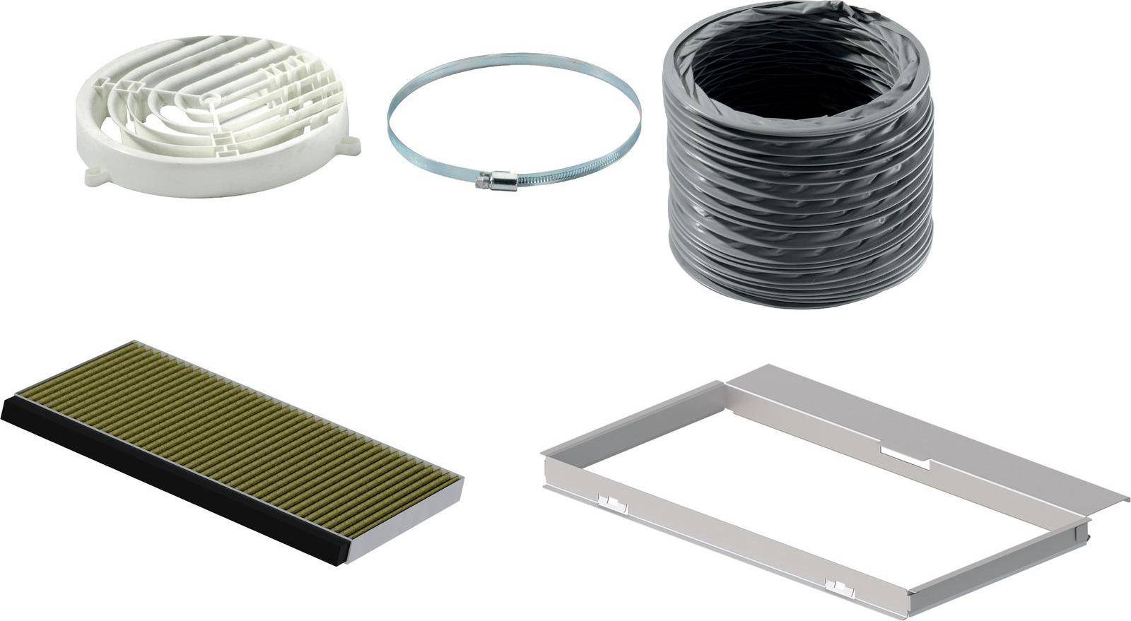 Bosch Long-Life CleanAir Recirculating Kit, Black
