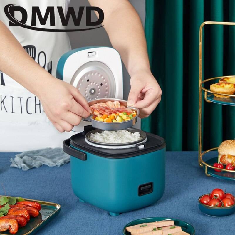 Mini Elektrisk Riskokare 1.2 L - Grön