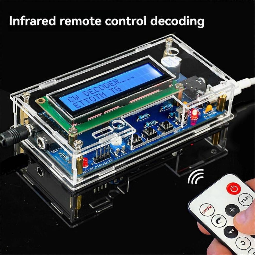 DC 5V Morsecode Infrarot Decoder Elektronik Bastelset