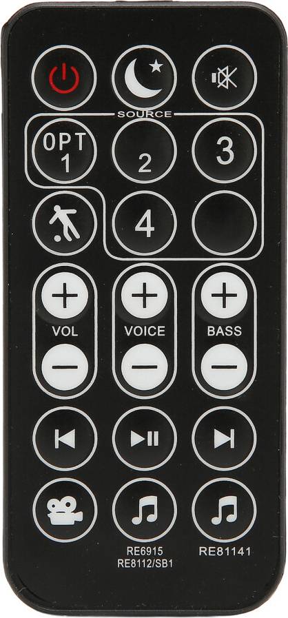 Polk soundbar Replacement Remote Control Polk Audio Soundbar