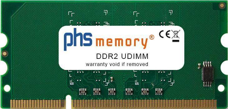 PHS-memory Memoria PHS 256 MB DDR2 UDIMM 667 MHz