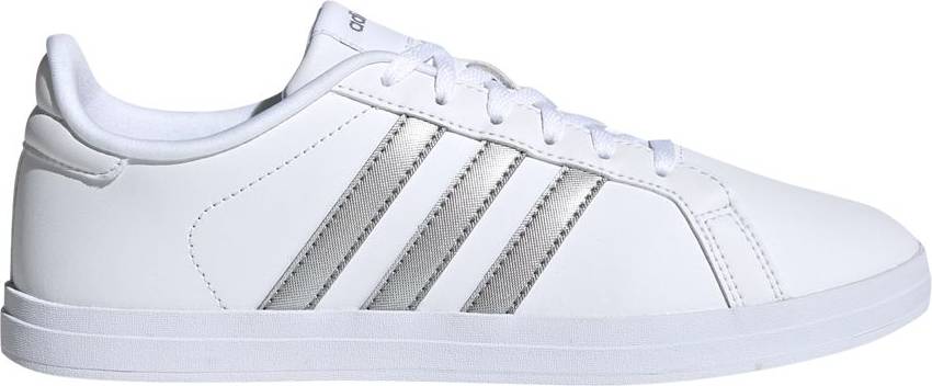 adidas Courtpoint - White Silver Metallic - Dame