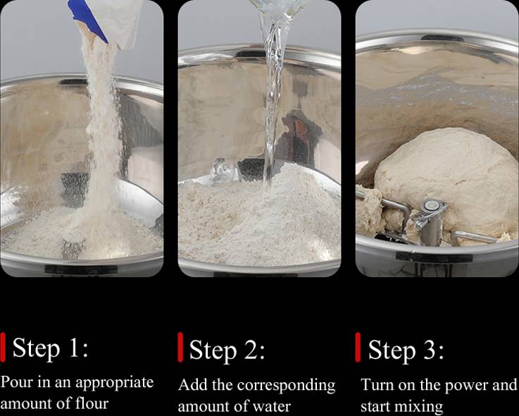 Pie maker machine Automatic Flour Mixer Kneading Machine