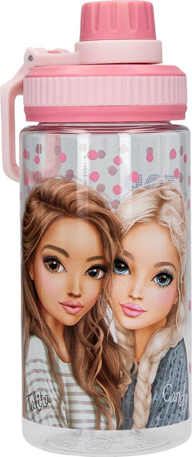 Top Model Dricksflaska Dots 500 ml Rosa Vattenflaska