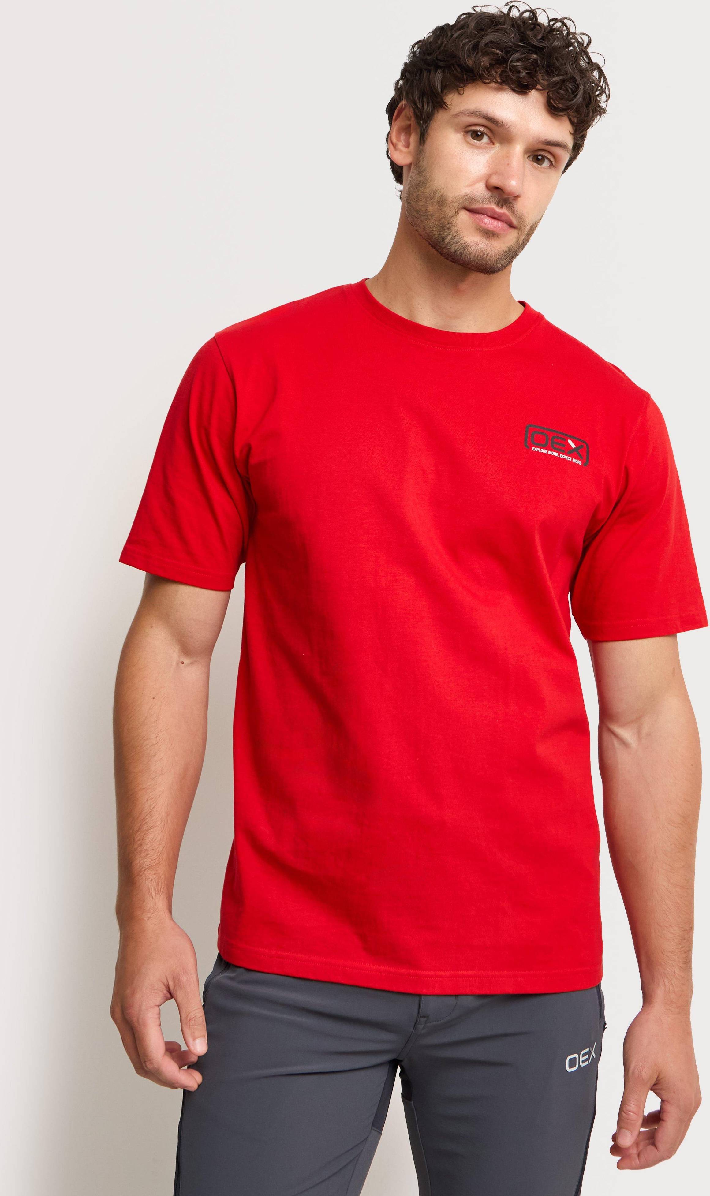Small Logo Tee - Red