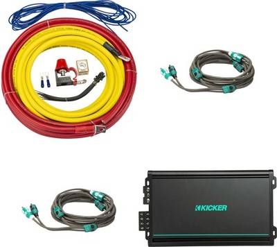 4 channel amplifier Kicker KMA600.4 4-Channel Amplifier Kit