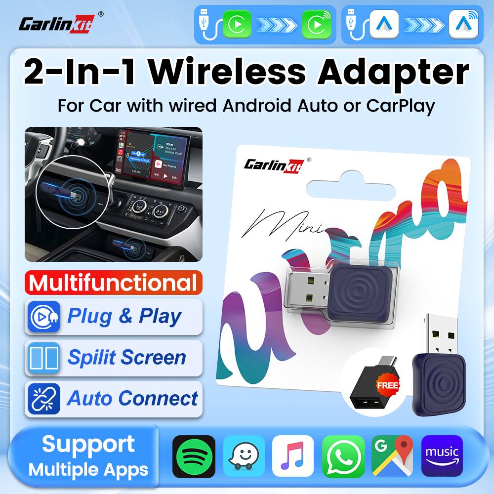 Android auto wireless Carlinkit 5.0 Mini Ultra Wireless CarPlay Android Auto Connection