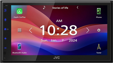 Jvc car stereo JVC 6.8-In Car In-Dash Unit Double-DIN Digital Receiver