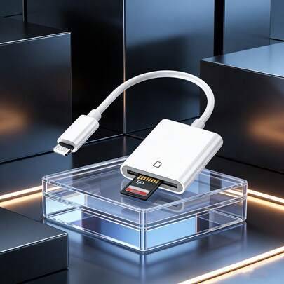 Sd card reader Shein SD Card Reader Adapter High-Speed Portable