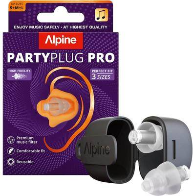 Alpine hearing protection Alpine Alpine PartyPlug Pro Transparent Earplug