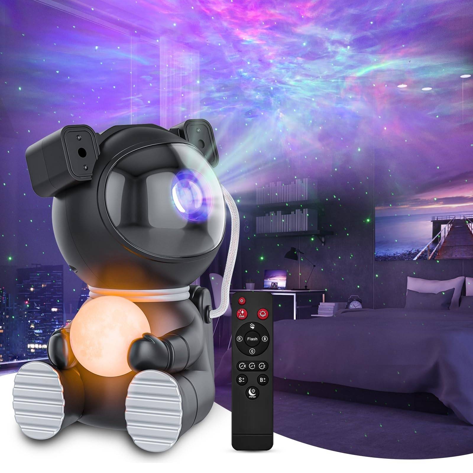 Night light projector Astronaut Galaxy Projector with Remote Control Timer