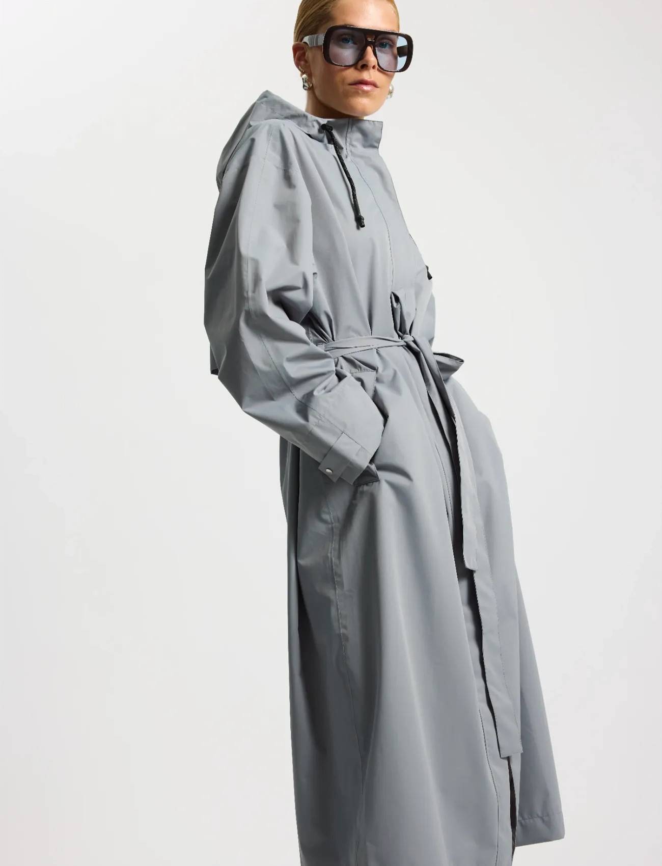 rethinkit Studios Rainshell Coat - Grey