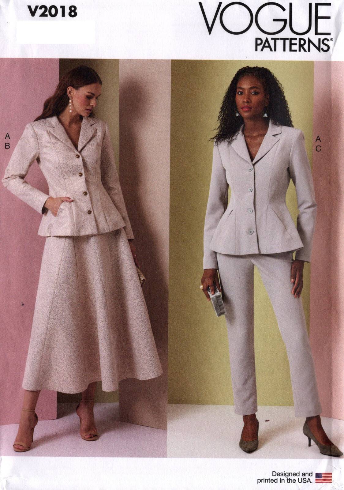 Vogue Paper Sewing Pattern 2018