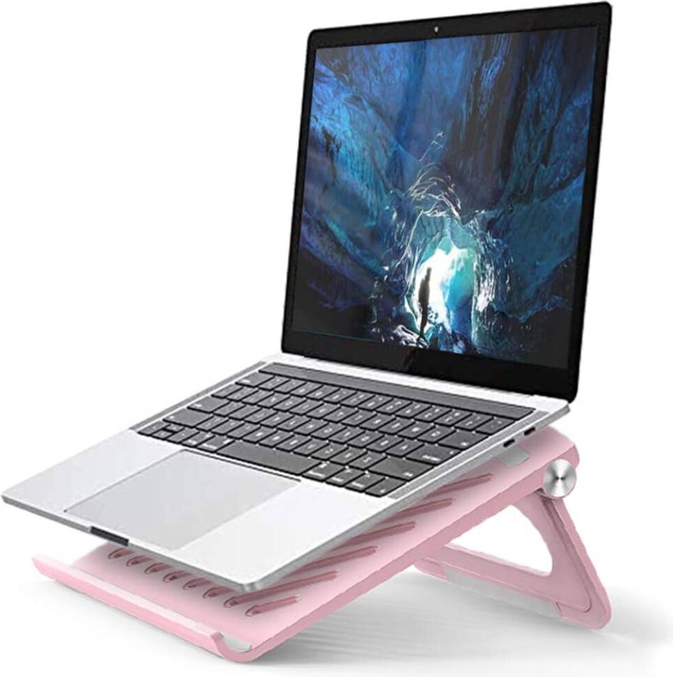Foldable Portable Notebook Stand Aluminum Alloy Riser