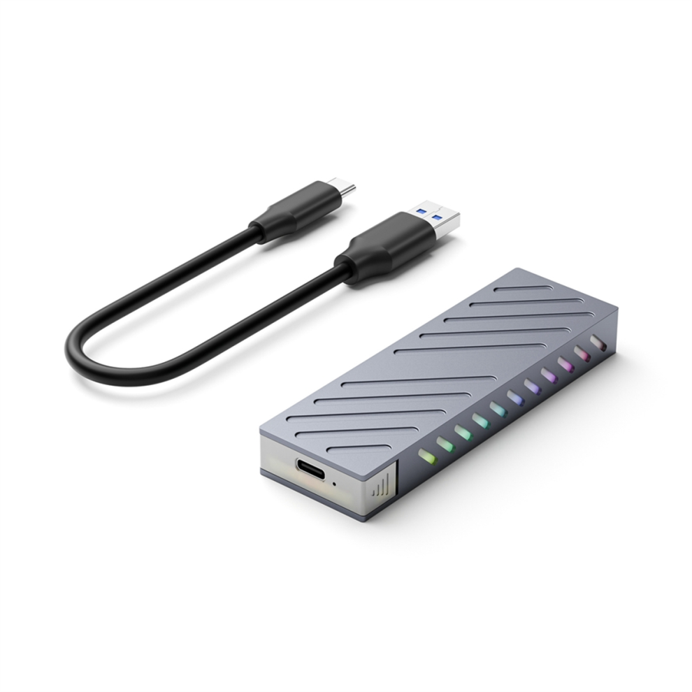 M2 SSD Case NVMe Dual Protocol Adapter