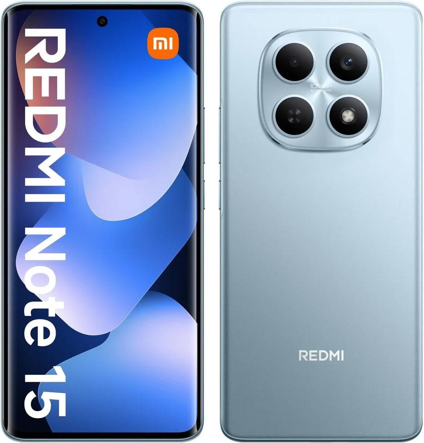Xiaomi Redmi Note 15 6.77 Inch 256GB Blue