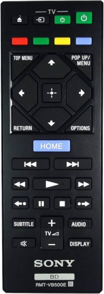 Sony RMT-VB500E 4K Blu-Ray Remote Control