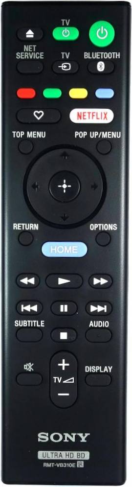 Sony RMT-VB310E 4K Blu-ray Remote Control