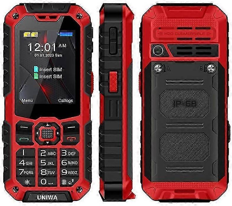 UNIWA S9 Rugged Waterproof Phone 4G Dual SIM