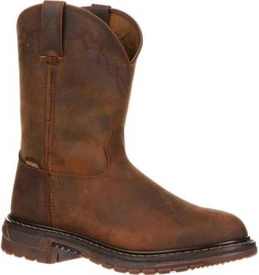 Western boots for men Rocky Original Ride Roper Western Boot Soft Toe - Brown