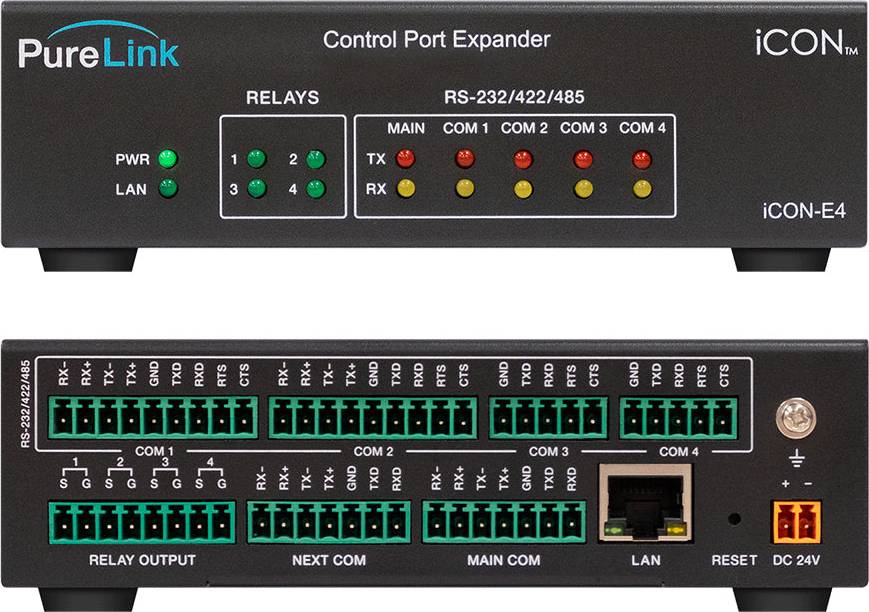 iCON E4 Control Port Expander