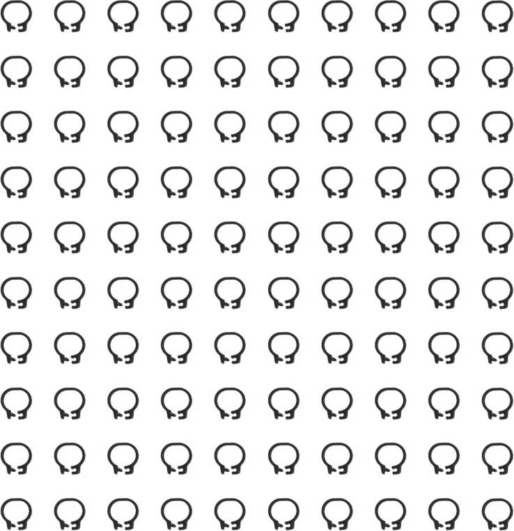 Red Binder Rings Identification For Pigeons Easy Installation And Disassembly