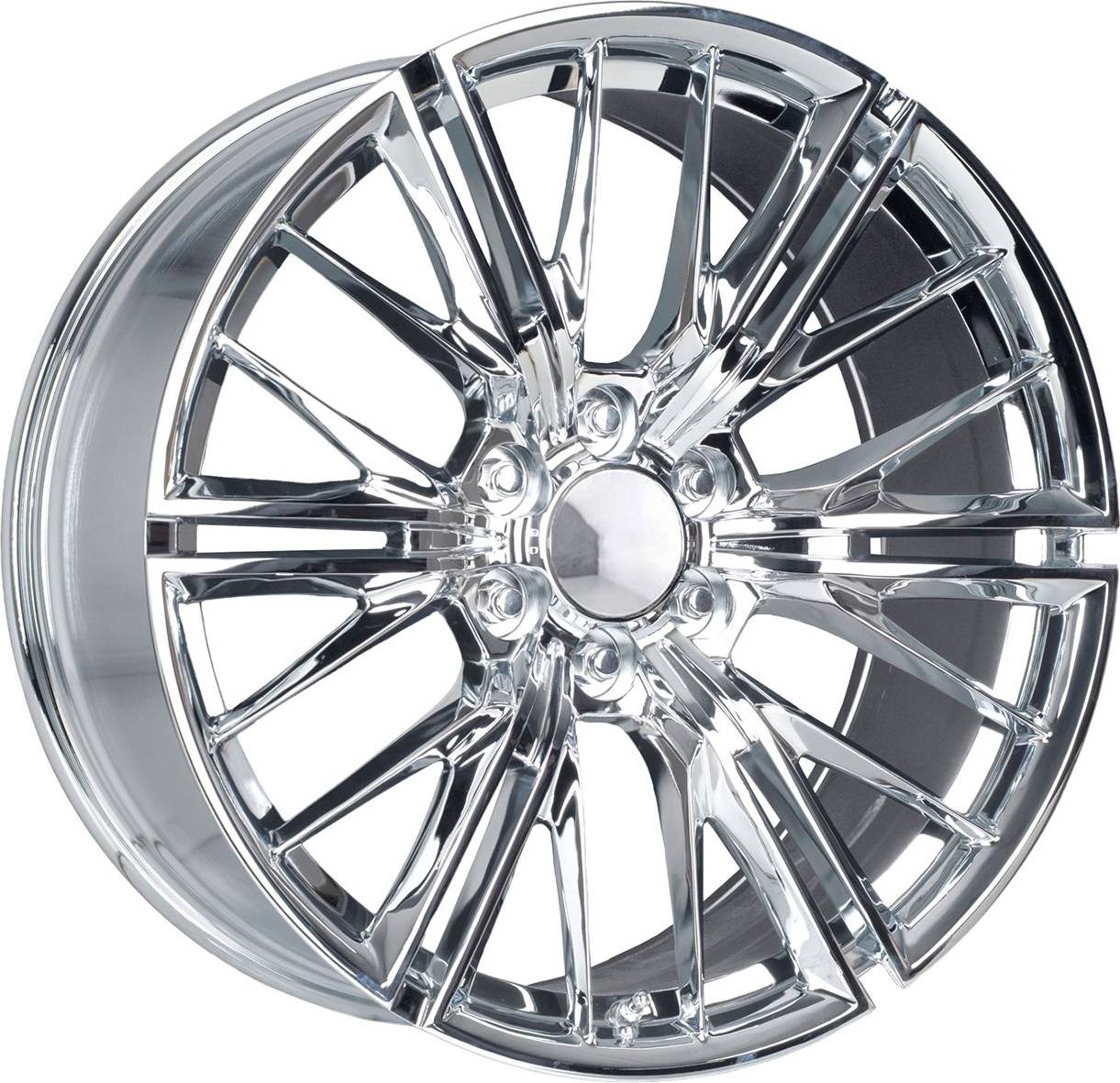 22" rims Factory Reproductions Chrome FR 28F Wheel 22 Inch